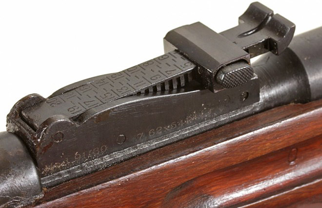 Секторный прицел винтовки системы Мосина образца 1891/1930 года