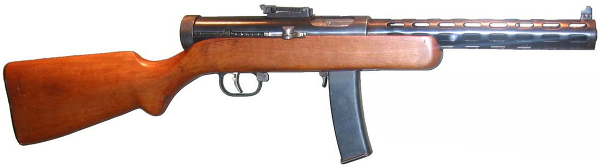 Пистолет-пулемёт Дегтярёва образца 1934 гг. с секторным магазином