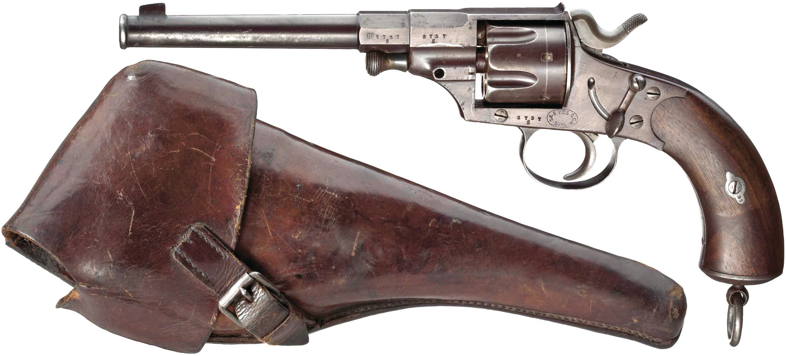 Reichsrevolver M1879 и его кобура