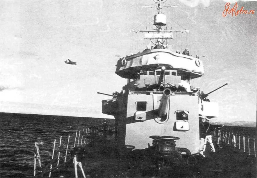 130-мм корабельное орудие Б-13 на лидере эсминцев «Баку»
