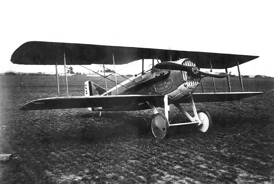 SPAD S.7 - один из лучших истребителей Первой мировой войны