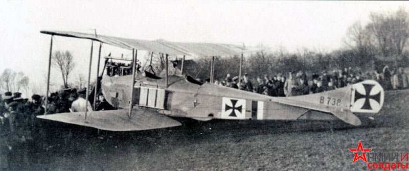 самолет-разведчик Rumpler В. 1