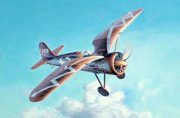 Истребитель PZL P-11 (Польша)
