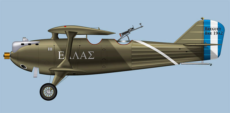 Разведывательный самолет «Breguet-19» A2