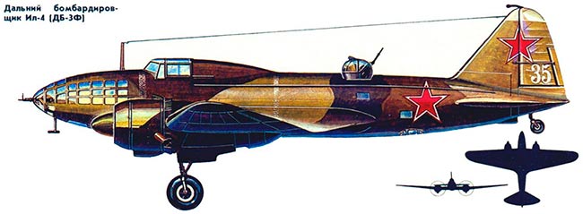 Дальний бомбардировщик Ил-4 (СССР)