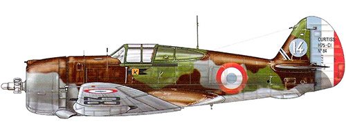 Истребитель Кертис P-36 «Hawk»
