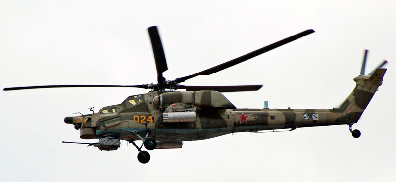 боевой вертолет Ми-28 не очень 'фотогеничная' машина