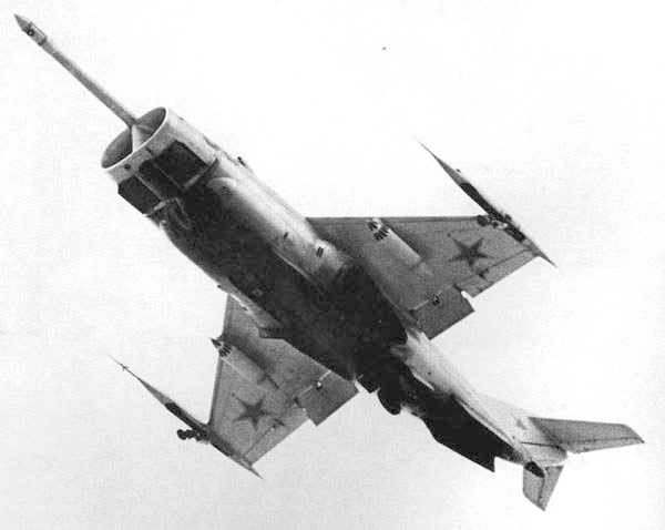 Як-36 на взлете (или посадке)