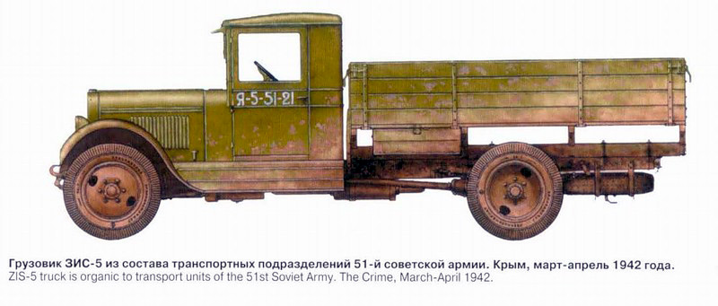 зис-5, советский грузовик, трехтонка