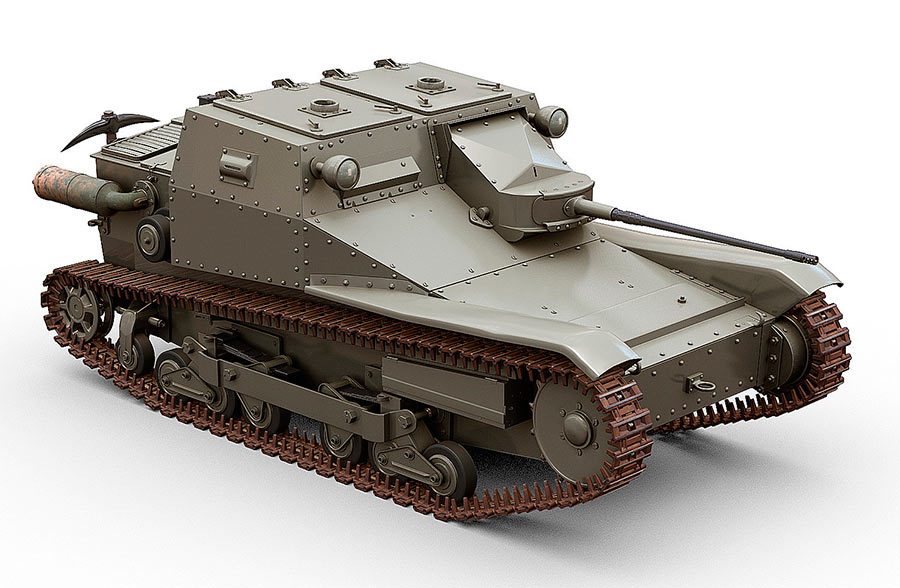 ТанкеткиCV3/38 в версии «истребителя танков»