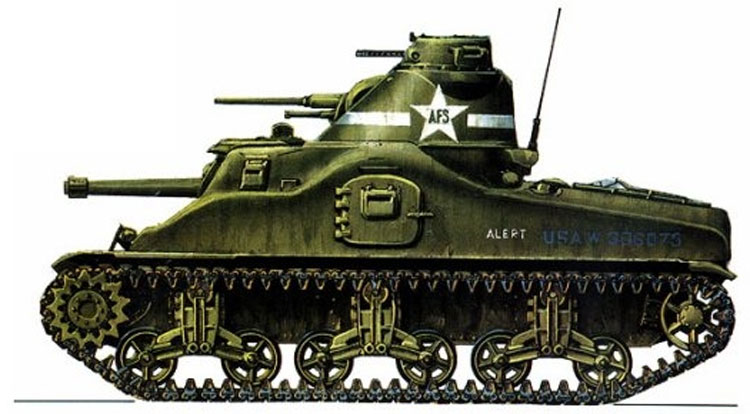 Средние танки M3 «Генерал Ли» и M3 «Генерал Грант»