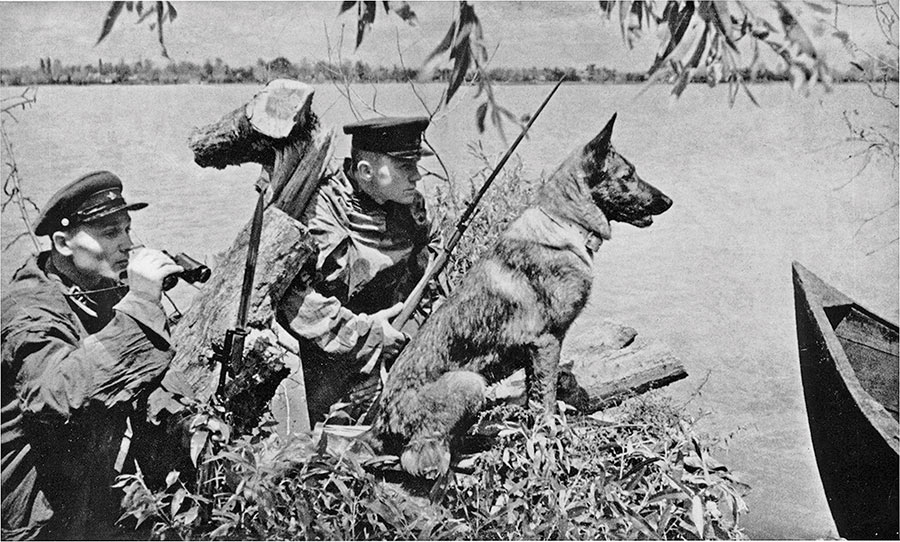 Советские пограничники, июнь 1941 г, республика Молдова. Война ещё не началась.