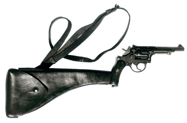 Револьвер Галан-Шмидт 1882 с прикладом