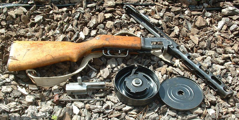 ППШ-41 - пистолет-пулемет Шпагина калибр 7,62-мм