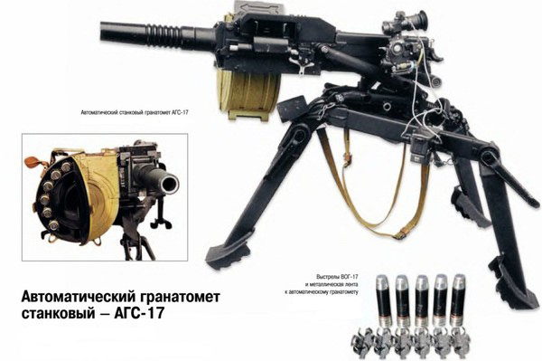 гранатомет «Пламя» АГС 17