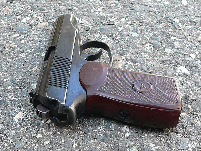 ПМ - пистолет Макарова калибр 9-мм