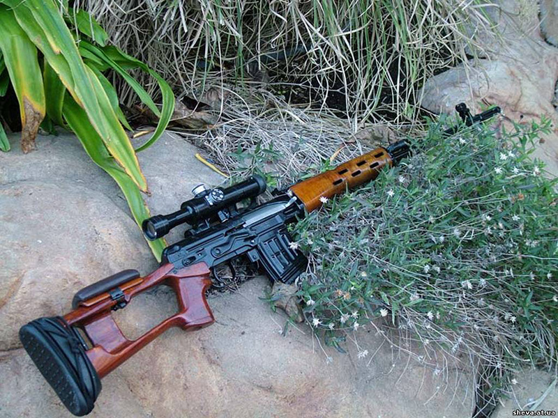 СВД - снайперская винтовка Драгунова 7,62-мм