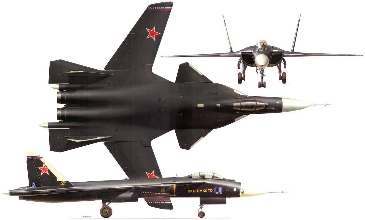 Су-47 «Беркут» - российский истребитель