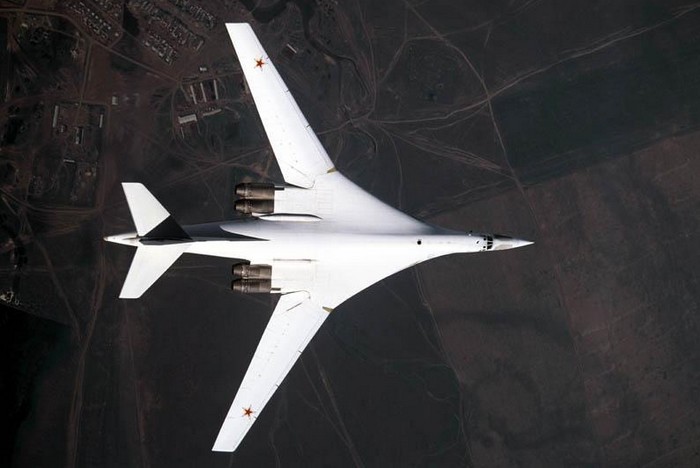 Ту-160 вид сверху
