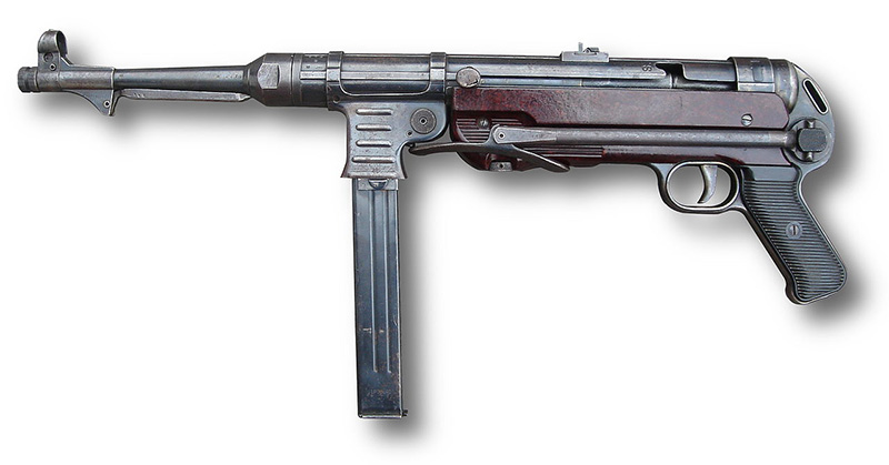MP-40 - немецкий пистолет-пулемёт Второй мировой войны