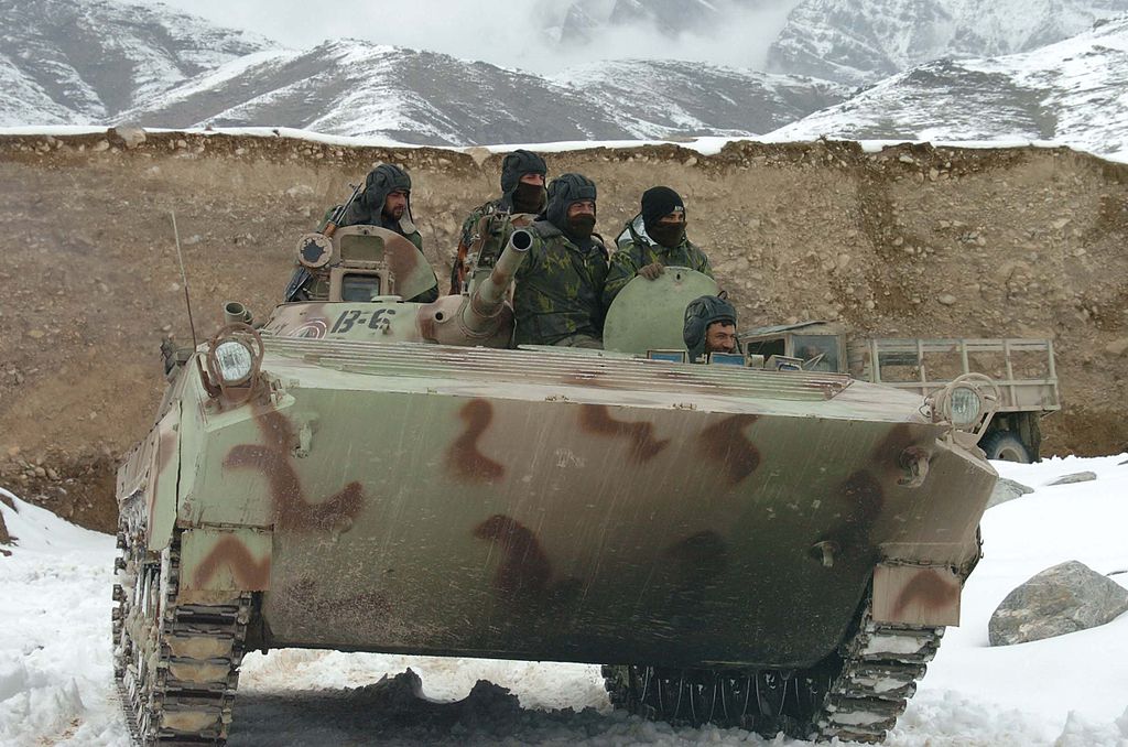 БМП-1 Афганской Национальной Армии