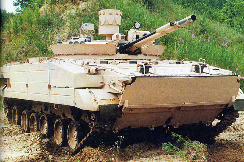 БМП-3М с комплекс активной защиты «Арена-Э»