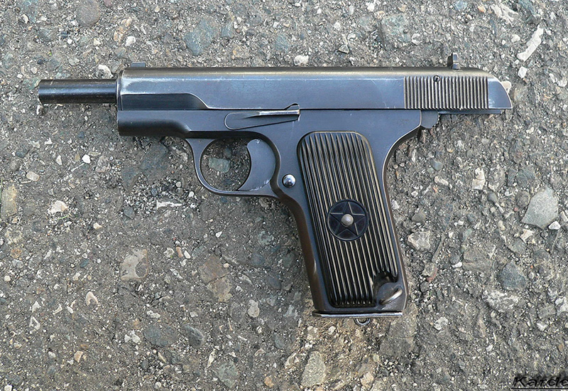 ТТ - пистолет Токарева калибр 7,62-мм