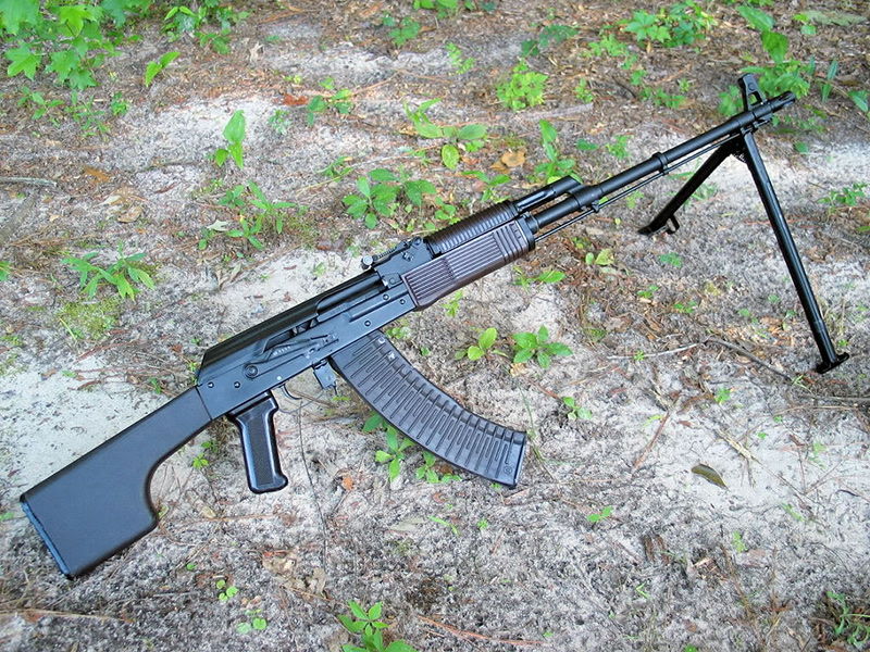 РПК-74 - ручной пулемет Калашникова 5,45-мм