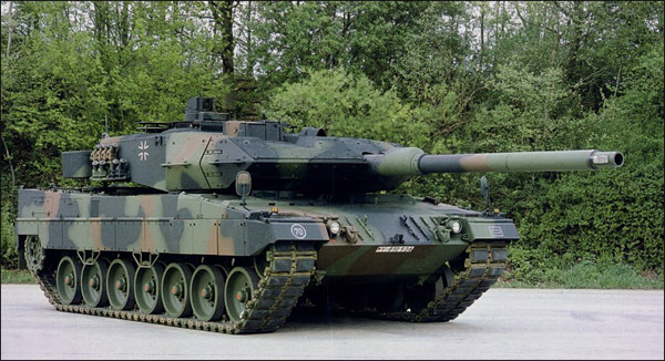Основной немецкий танк Леопард 2А6