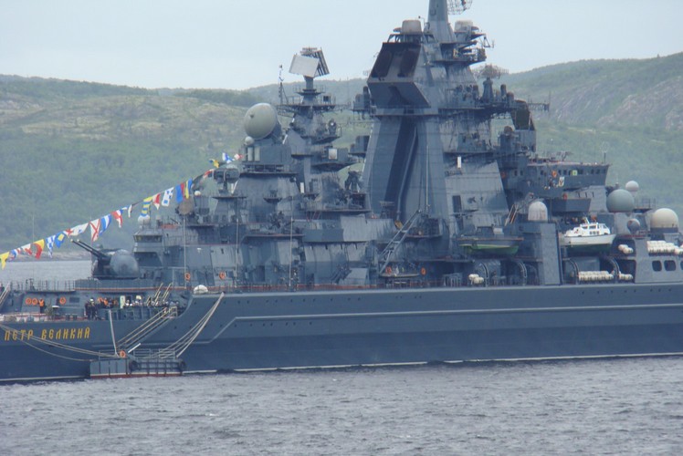 Крейсер «Петр Великий» проекта 1144 «Орлан» - тяжелый атомный ракетный крейсер (ТАРКР)