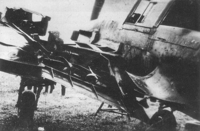Ил-2 получившие повреждения в бою