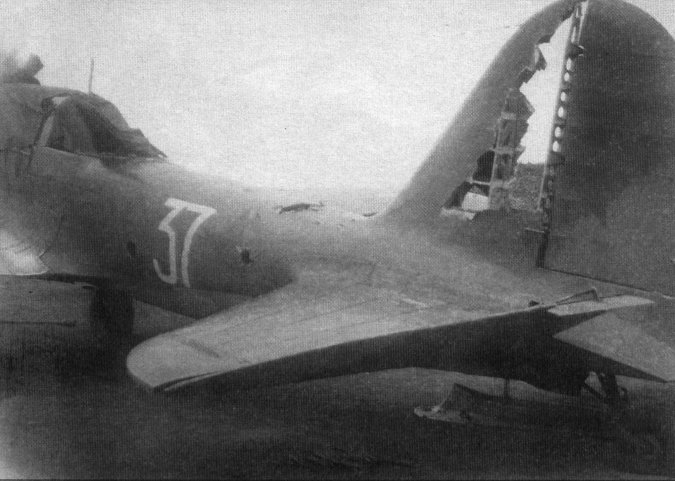 Ил-2 получившие повреждения в бою