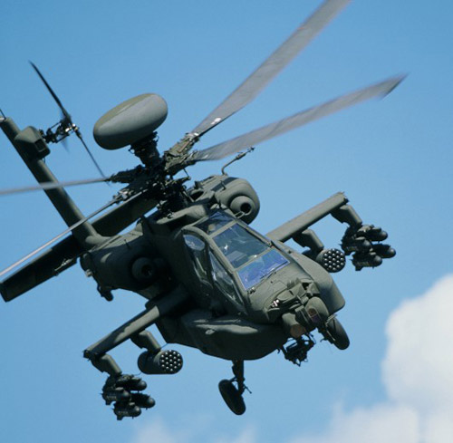 Американский вертолет AH-64 Апач