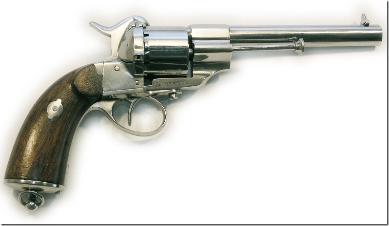 11-мм револьвер Лефоше модели 1856 г. под шпилечный патрон