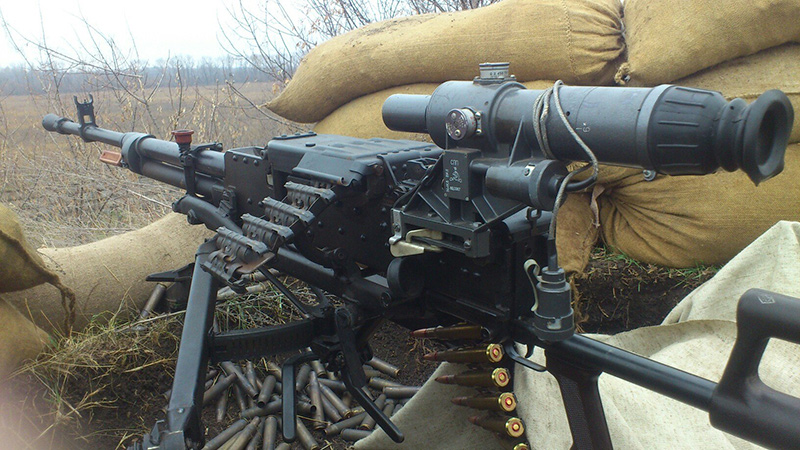 НСВ-12,7 «Утёс» - крупнокалиберный пулемет