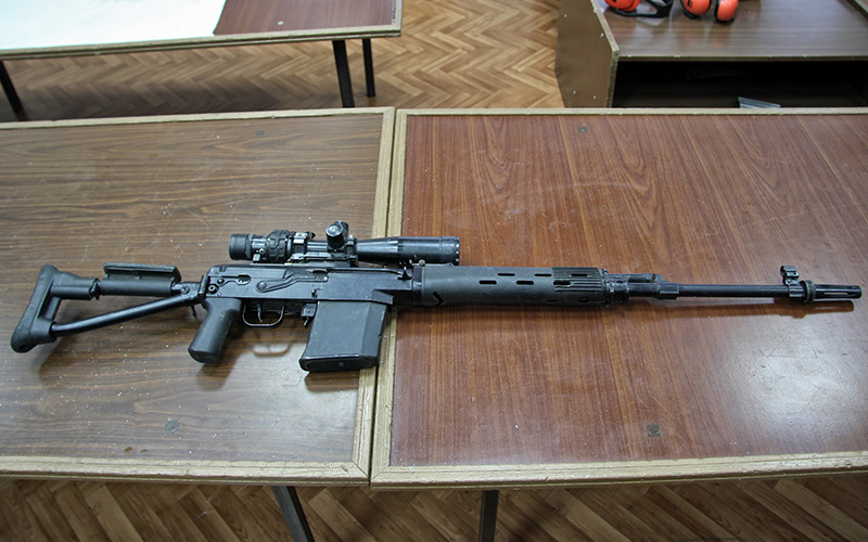 СВДК - снайперская крупнокалиберная винтовка 9,3-мм