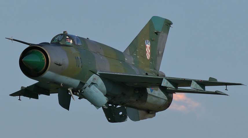 МиГ-21бис ВВС Хорватии