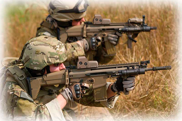 FN SCAR (L, H) - штурмовая винтовка (Бельгия, США)