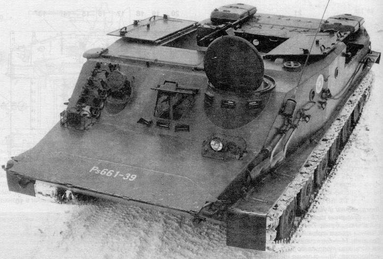 БТР-50ПК финской армии