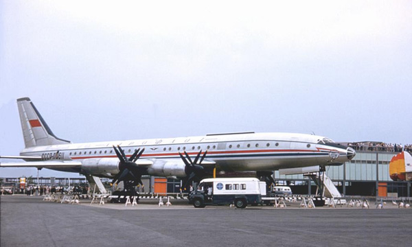 Ту-114 «Россия» турбовинтовой пассажирский самолёт
