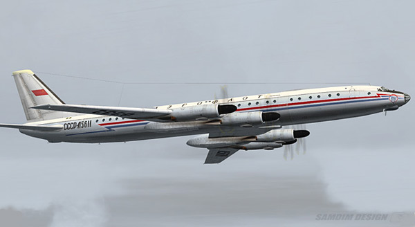 Ту-114 «Россия» турбовинтовой пассажирский самолёт