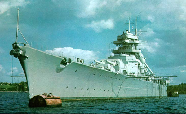 Немецкий линкор «Бисмарк» - корабль Второй мировой войны