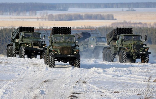 РСЗО 9К51М «Торнадо-Г» - модернизированная реактивная система залпового огня