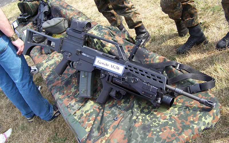 HK G36 (E, K, C, KE) - немецкая автоматическая винтовка