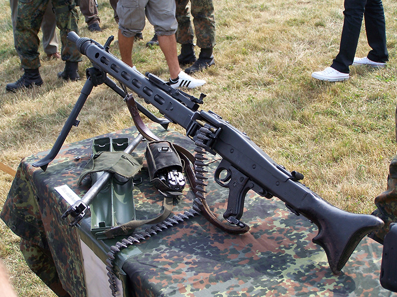 MG3 - немецкий пулемет 7,62-мм