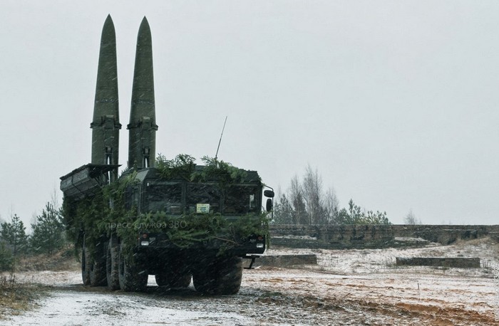 Самоходная пусковая установка 9П78-1 (СПУ) РК 9К720 'Искандер-М'