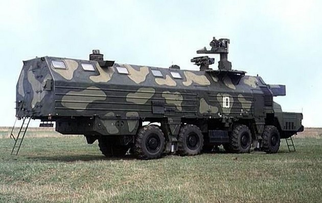 Центральный пост (ЦП) берегового самоходного артиллерийского комплекса А-222 «Берег»