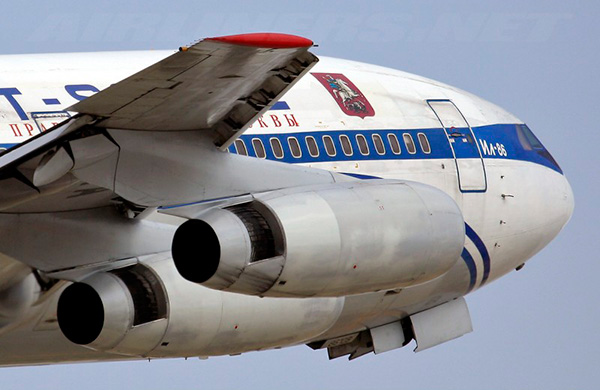Ил-86 - широкофюзеляжный пассажирский самолет