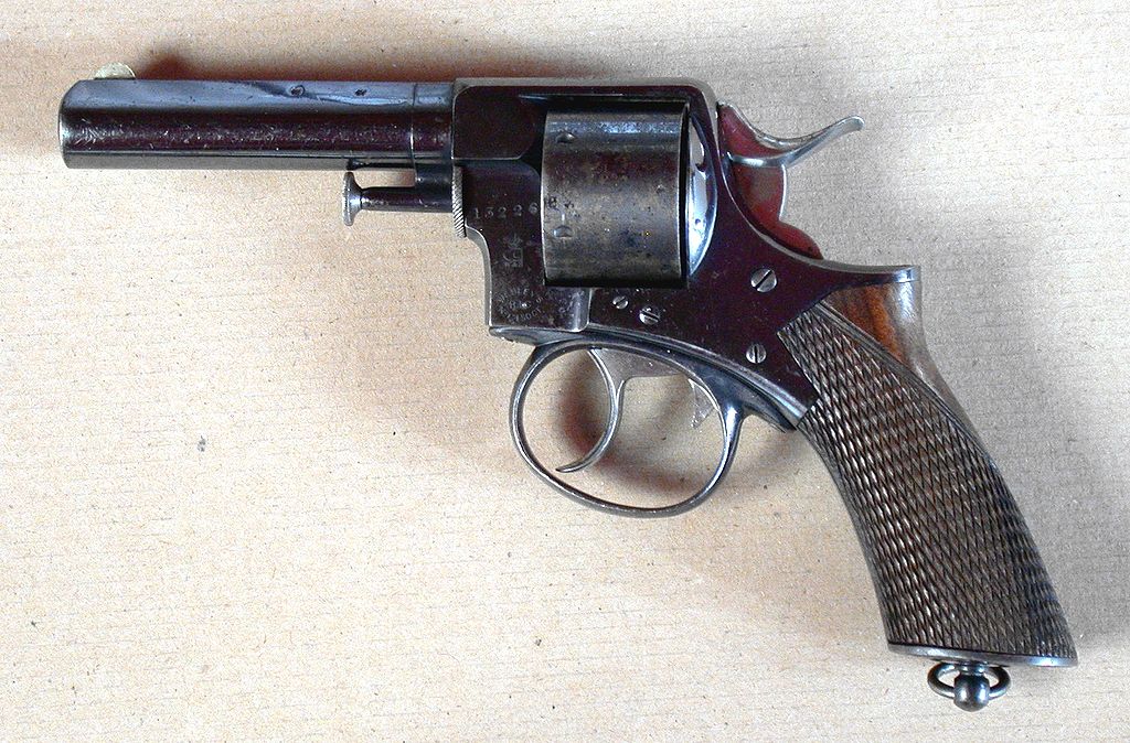 Револьвер Webley RIC 1868 под патрон .450 CF