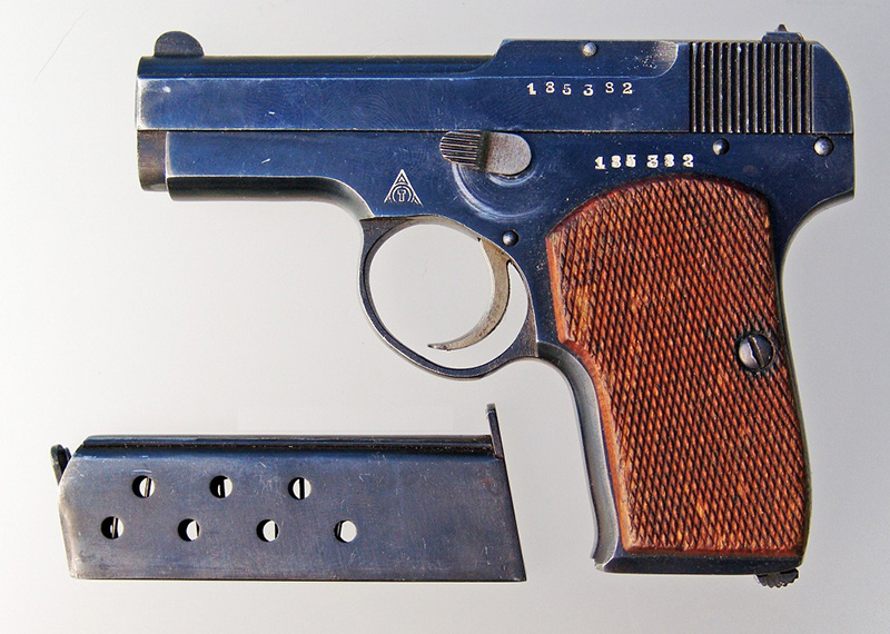 ТК (пистолет Коровина) - первый советский серийный самозарядный пистолет